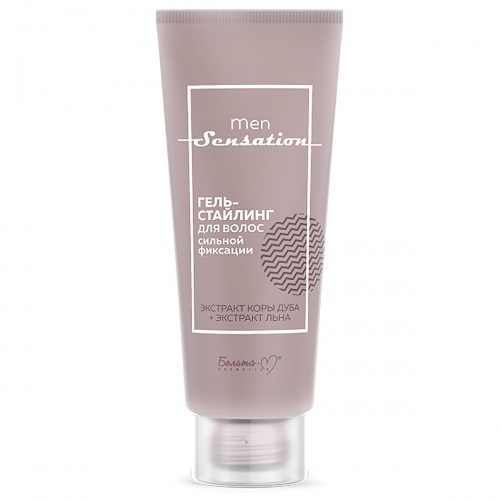 Гель-стайлинг для волос Men Sensation, сильной фиксации 75г