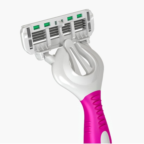Станок для бритья женский одноразовый DORCO EVE 4 Disposable с 4 лезвиями, 4шт