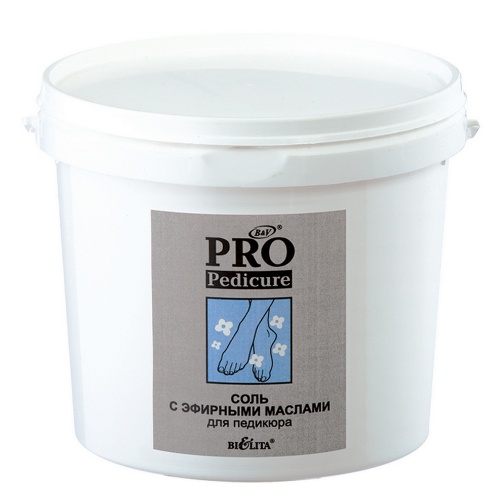 Соль с эфирными маслами для педикюра PRO Pedicure 1000г