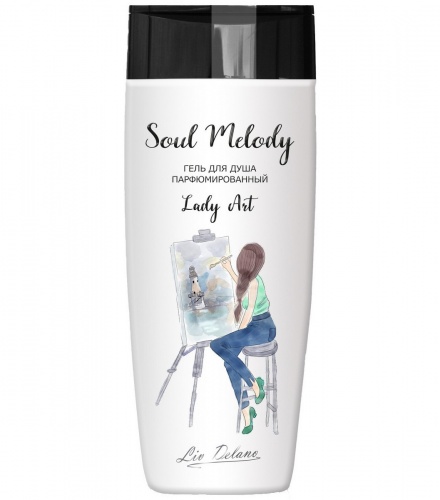 Гель для душа парфюмированный Soul Melody Lady Art 250г