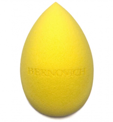 Спонж косметический BERNOVICH капля (желтый)