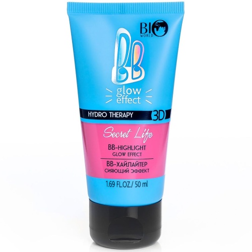 BB-хайлайтер Bio World Secret Life Сияющий эффект 50мл