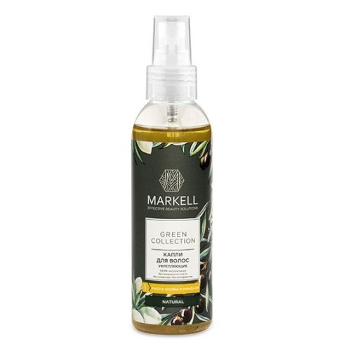 Капли для волос MARKELL Green Collection укрепляющие 100 мл