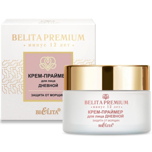 Крем-праймер для лица Дневной Belita Premium Защита от морщин 50мл
