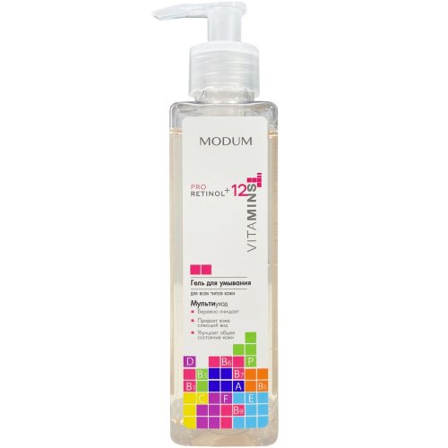 Гель для умывания Modum PRO Retinol + 12 Vitamins 260г