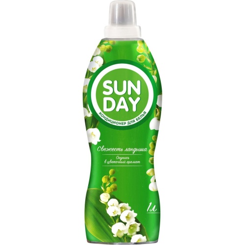 Кондиционер для белья Sunday "Свежесть ландыша" 1л
