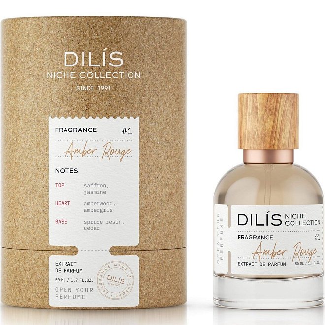 Духи Dilis Niche Collection Amber Rouge 50мл