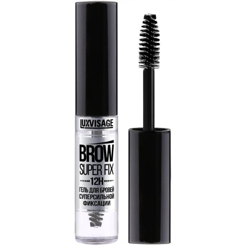 Гель для бровей суперсильной фиксации LUXVISAGE BROW SUPER FIX 12H Бесцветный 6г (00 Прозрачный)