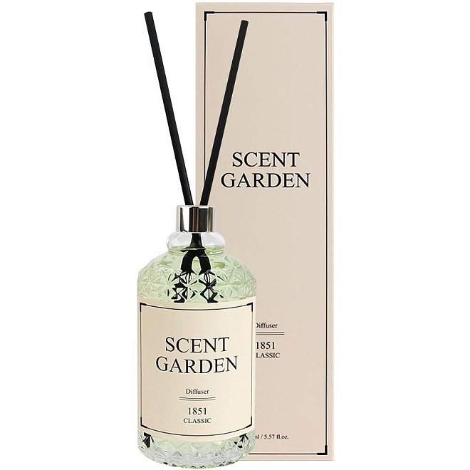 Ароматический диффузор «Свежие травы» FOODAHOLIC Scent Garden Diffuser Green Herb 165мл