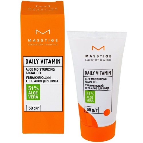 Гель для лица Masstige Daily Vitamin Увлажняющий Алоэ 50мл