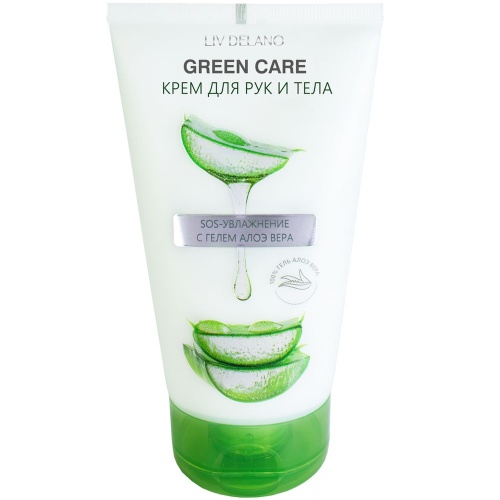 Крем для рук и тела SOS-увлажнение Green Care с гелем Алоэ Вера 150г