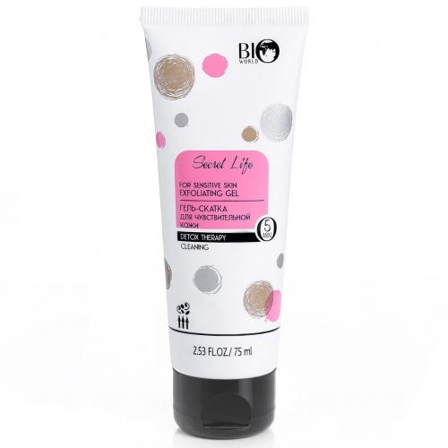Гель-скатка Bio World Secret Life для чувствительной кожи 75мл
