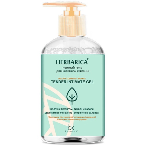 Нежный гель для интимной гигиены Herbarica 300г