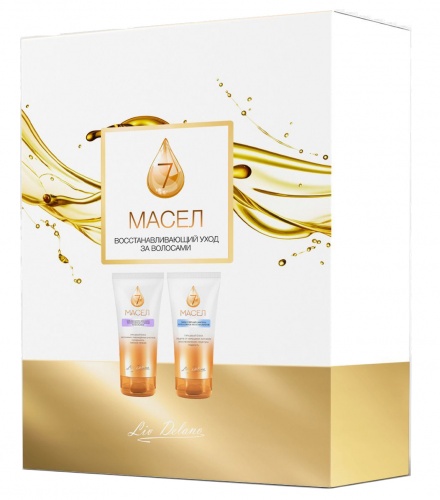 Подарочный набор 7 масел (Мицеллярный шампунь, Бальзам-филлер)