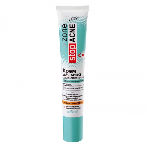 Крем для лица двойной контроль Zone Stop ACNE 20мл