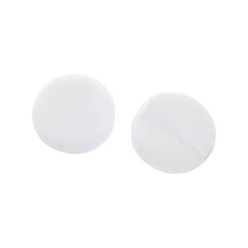 Пуховка для пудры RELOUIS с белой тесьмой