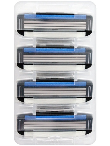 Сменные кассеты DORCO PACE 3 (3 лезвия, 4 кассеты)