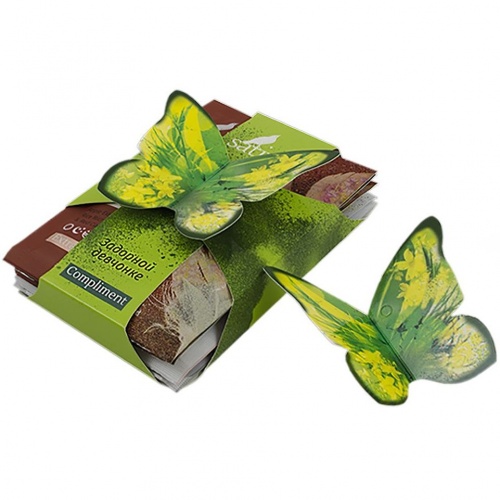 Набор масок с анти-акне эффектом Sativa Комплимент Задорной девчонке , 85г