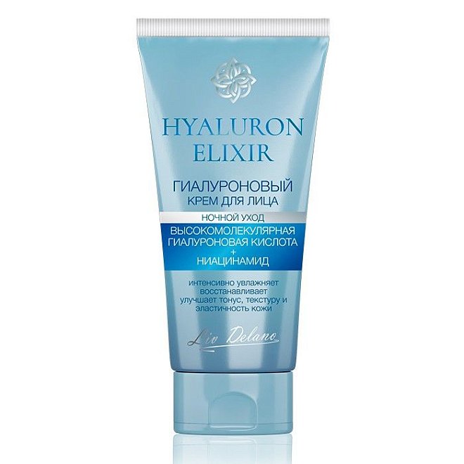 Гиалуроновый крем для лица Ночной Hyaluron Elixir 50г