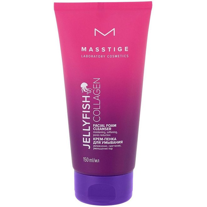 Крем-пенка для умывания Masstige Jellyfish Collagen 150мл