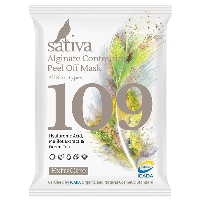 Маска альгинатная моделирующая Sativa №109, 15г