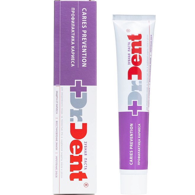 Зубная паста Modum DR.DENT Caries prevention без фтора 100г