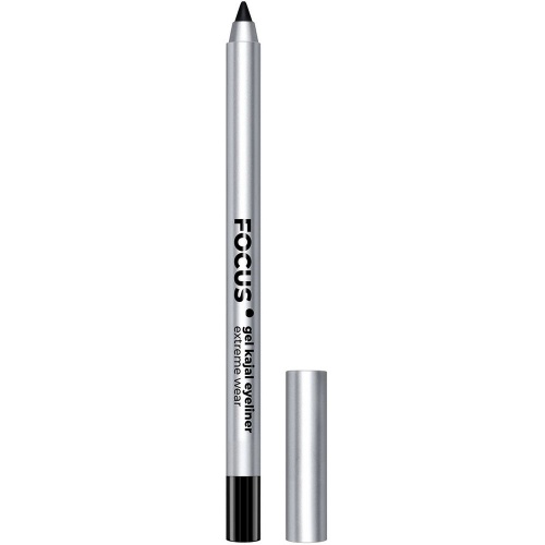 Гелевый карандаш-каял для глаз LUXVISAGE FOCUS extreme wear (01 black)