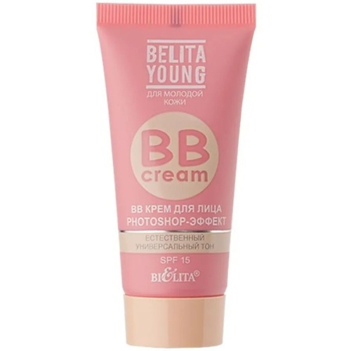 BB крем для лица Belita Young, Photoshop эффект 30 мл (Универсальный)