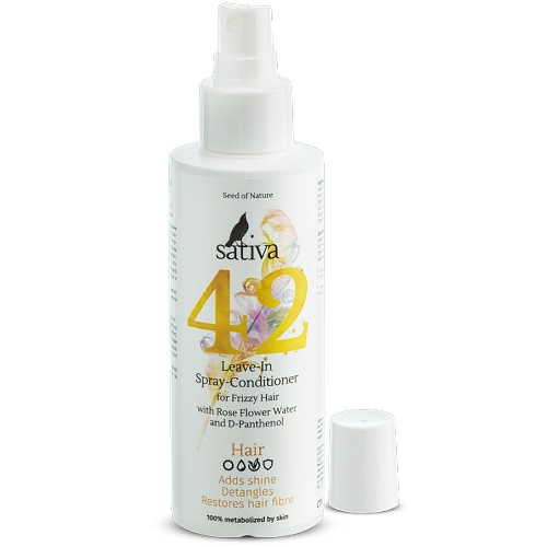 Спрей-кондиционер для непослушных волос  Sativa №42, 150 мл