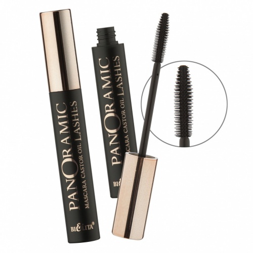 Тушь для ресниц LUXURY с касторовым маслом Panoramic Lashes 12мл