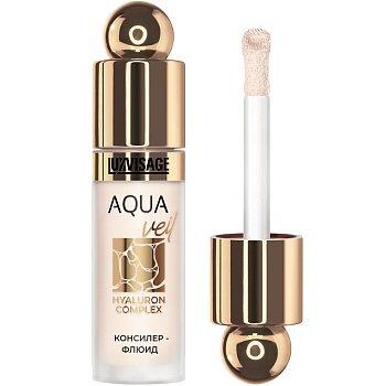 Консилер-флюид LUXVISAGE AQUA veil HYALURON COMPLEX