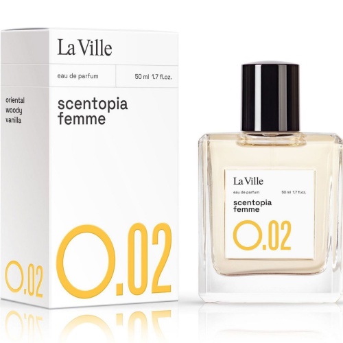 Парфюмерная вода женская Dilis La Ville Scentopia O.02, 50мл