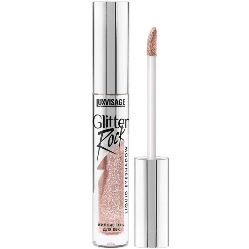 Тени жидкие LUXVISAGE Glitter Rock