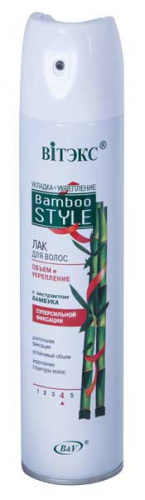 Лак для волос Bamboo Style Суперсильная фиксация 300мл