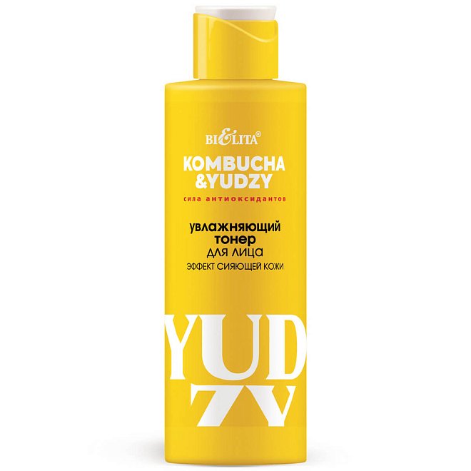 Тонер для лица Увлажняющий Kombucha&Yudzy Эффект сияющей кожи 150мл