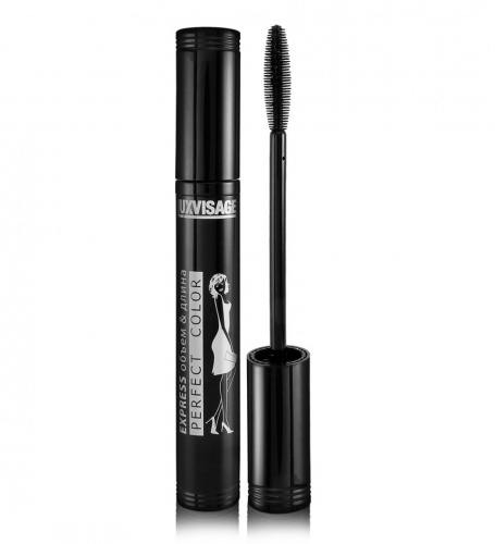 Тушь для ресниц LUXVISAGE Perfect Color EXPRESS объем + длина 8гр