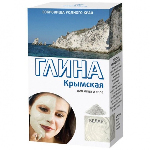 Глина белая Крымская Fito Косметик 100г