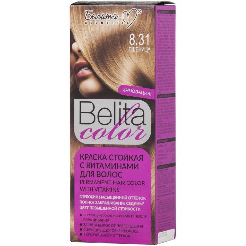 Краска для волос Belita Color тон 8.31 Пшеница