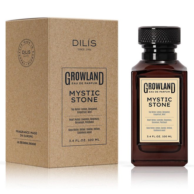 Парфюмерная вода мужская Dilis The Growland Mystic Stone 100мл