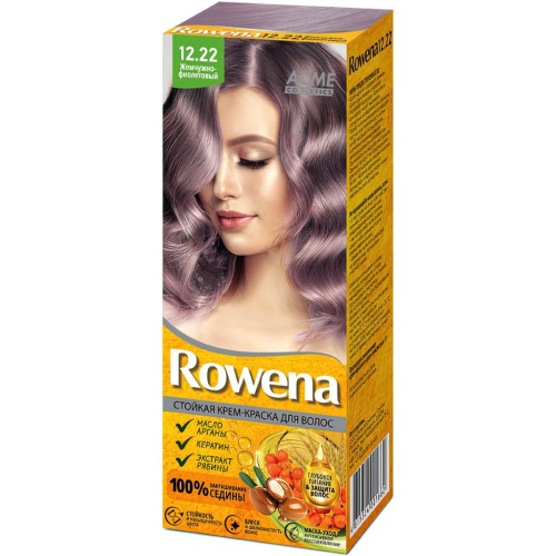 Крем-краска для волос "Rowena" тон 12.22 Жемчужно-фиолетовый