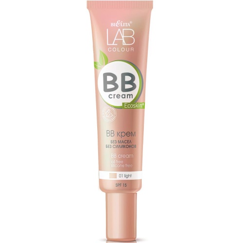 LAB colour BB крем без масел и силиконов (01 light)