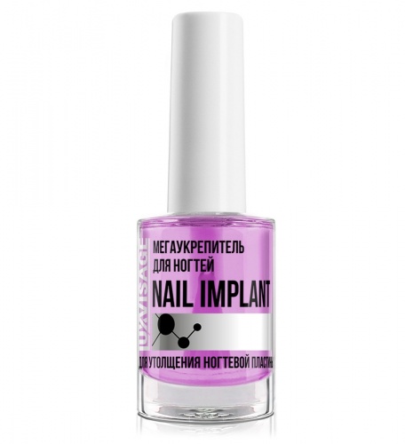 Мегаукрепитель для ногтей LUXVISAGE, NAIL IMPLANT 9г