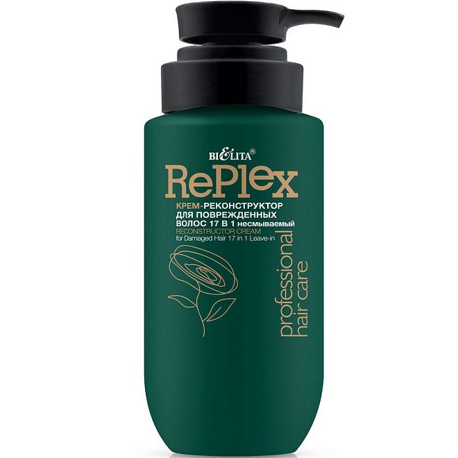 Крем-реконструктор для поврежденных волос 17 в 1 несмываемый Professional Hair Care 240мл (с дозатором)