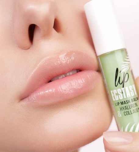 Маска-бальзам для губ LUXVISAGE LIP ECSTASY hyaluron & collagen тон 603 Mint