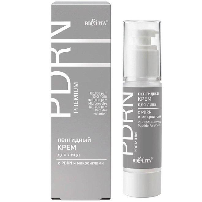 Пептидный Крем для лица с PDRN и микроиглами PDRN.PREMIUM 48мл