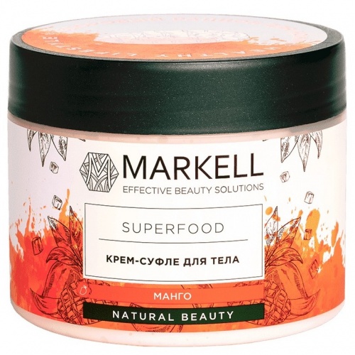 Крем-суфле для тела MARKELL Superfood Манго 300мл