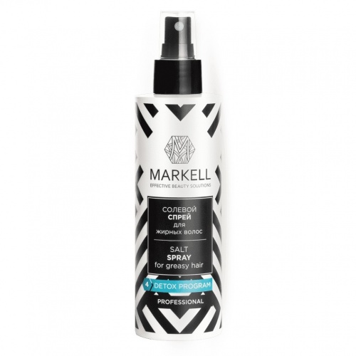 Спрей для жирных волос MARKELL Detox Program солевой 200 мл Спрей для жирных волос MARKELL Detox Program солевой 200 мл