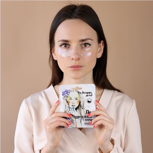 Гидрогелевые патчи для кожи вокруг глаз Modum Лён 2 шт