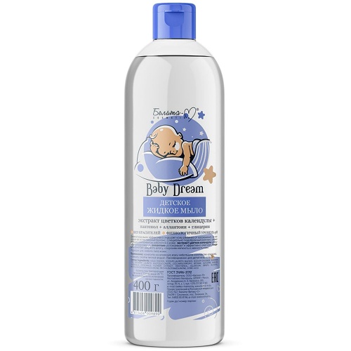 Мыло жидкое Baby Dream Детское 400г