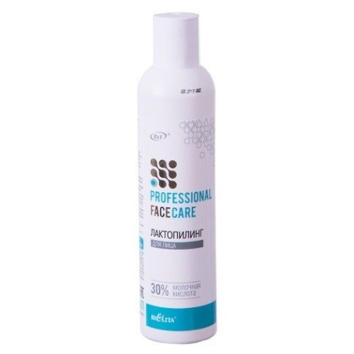 Лактопилинг для лица Professional Face Care 30% молочная кислота 250мл